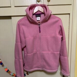 Patagonia hooded fleece jacket